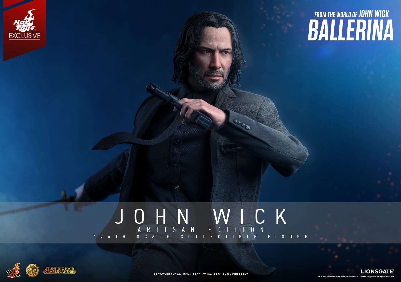 Hot Toys Steps Into the Assassin Underworld with Artisan Edition John Wick Sixth Scale Figure